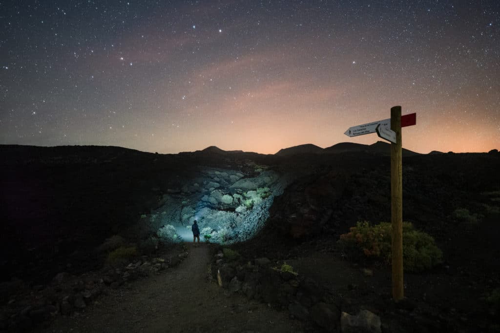 Sendero Ruta de los Volcanes. Por Abian San Gil, Newlink Spain