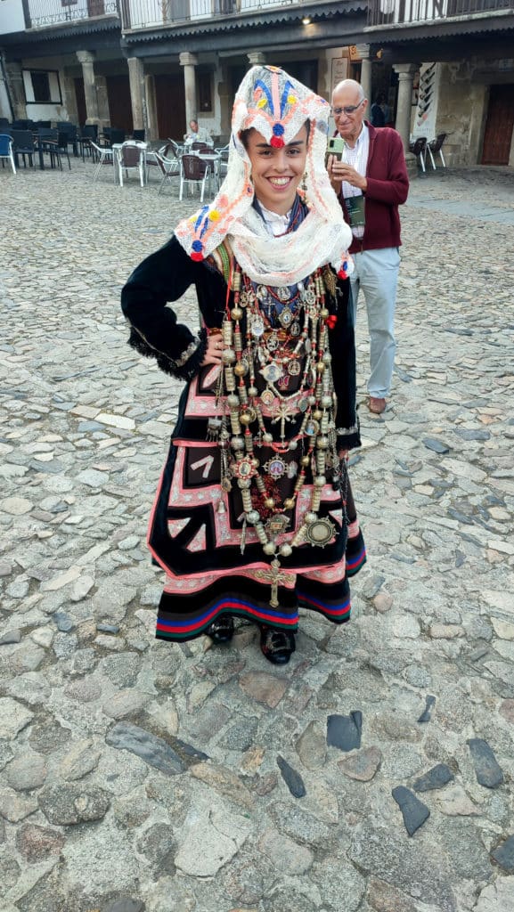 Traje de vistas en La Alberca