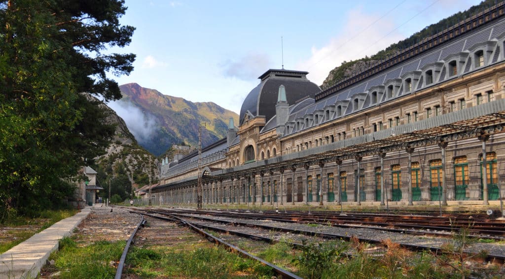 Antigua estación de Canfranc