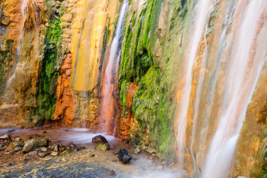 Cascada de colores, Caldera de Taburiente