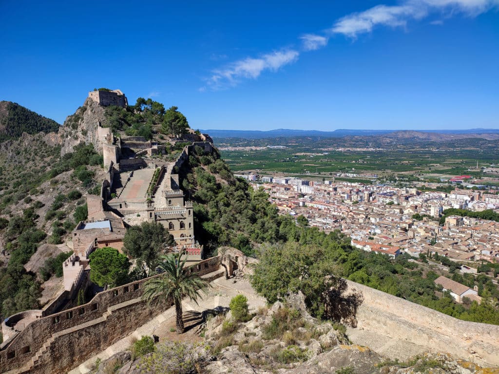 Castillo de Xátiva dentro de la ruta medieval