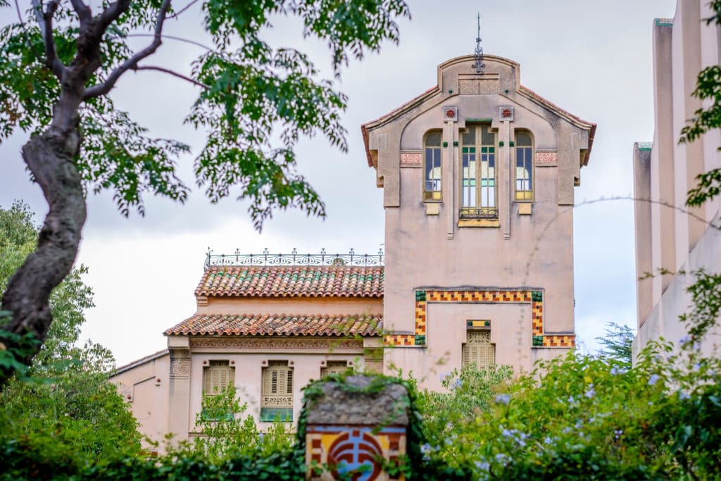 Detalle modernista en La Garriga