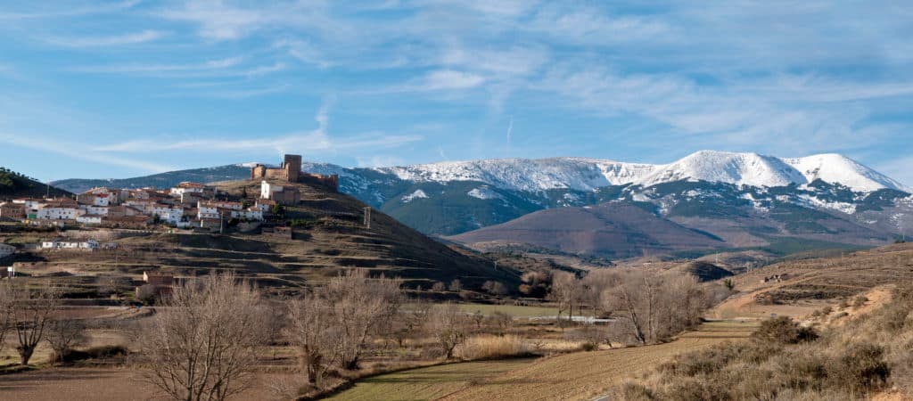 El Moncayo desde Trasmoz