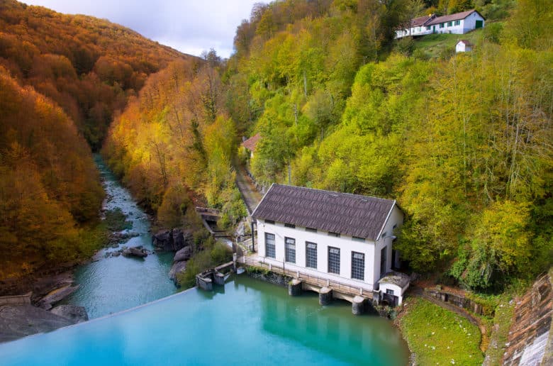 Pantano de Irabia en Irati