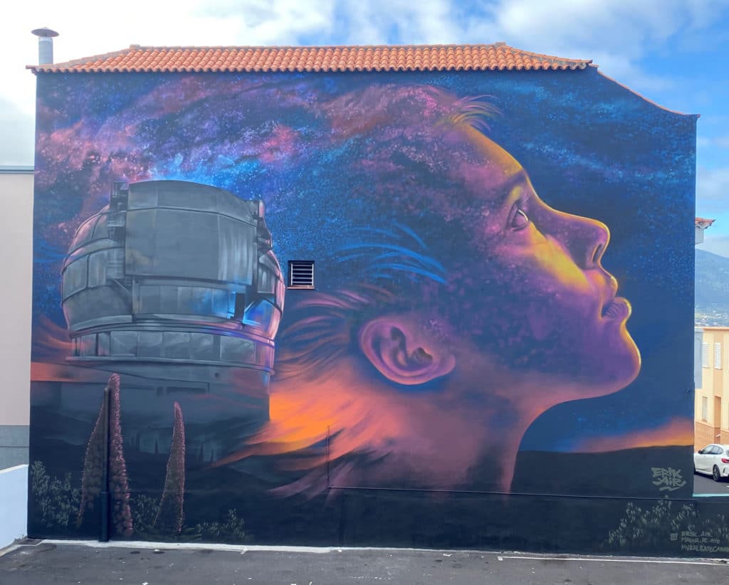 Mural en La Palma