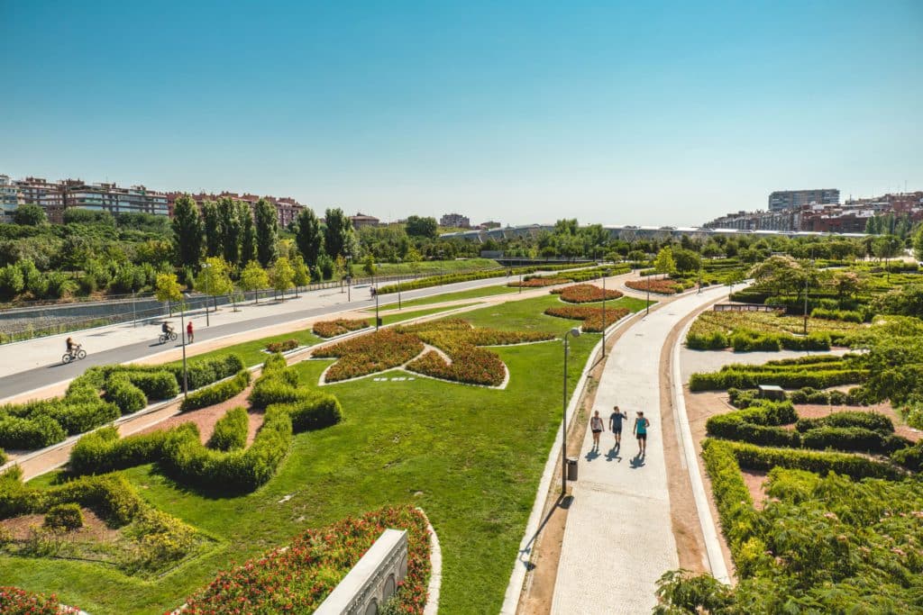 Madrid Río, uno de los parques fluviales más grandes