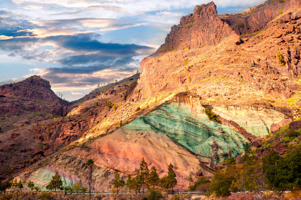 Montaña de Los Azulejos, rutas por los volcanes de Gran Canaria