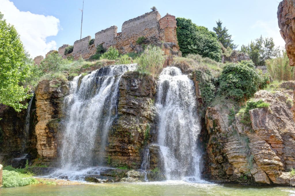 Cascadas del Huerva en Muel