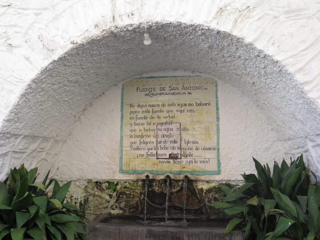 Fuente de San Antonio en Pampaneira