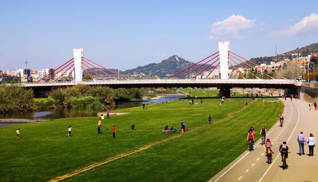 Parque fluvial del río Besòs