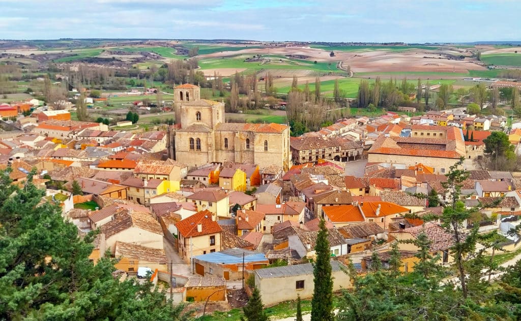 Vistas desde el castillo de Peñaranda