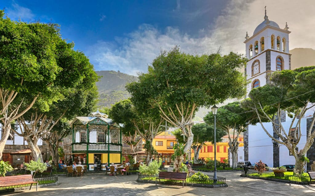 Plaza de la Libertad, en Garachico