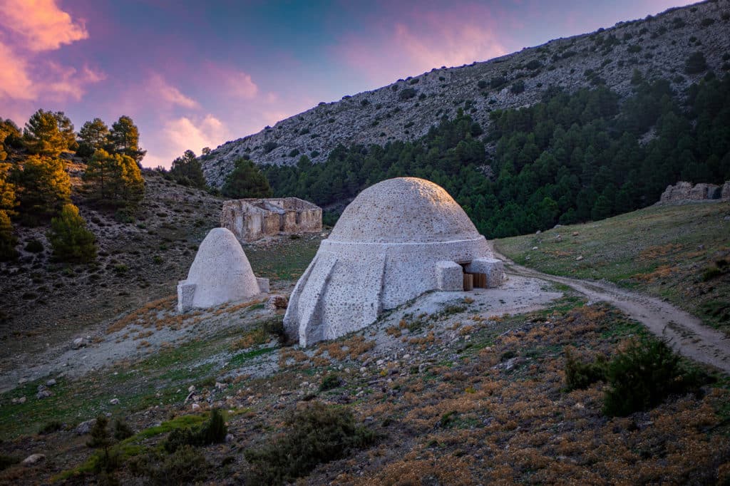 Pozos de nievo en Sierra Espuña