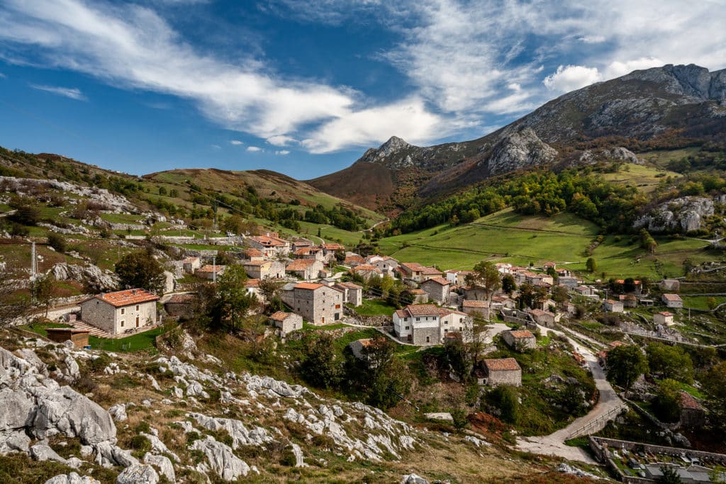 Sotres, pueblo de Asturias