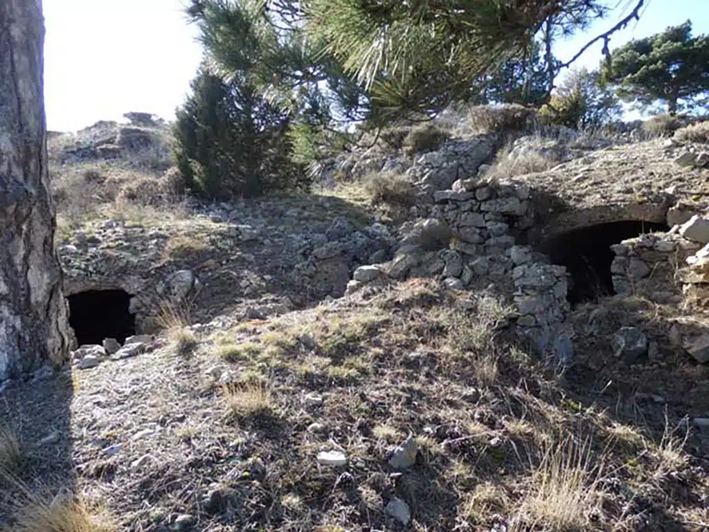 Búnkeres. Cedida por Ayuntamiento de Camarena de la Sierra