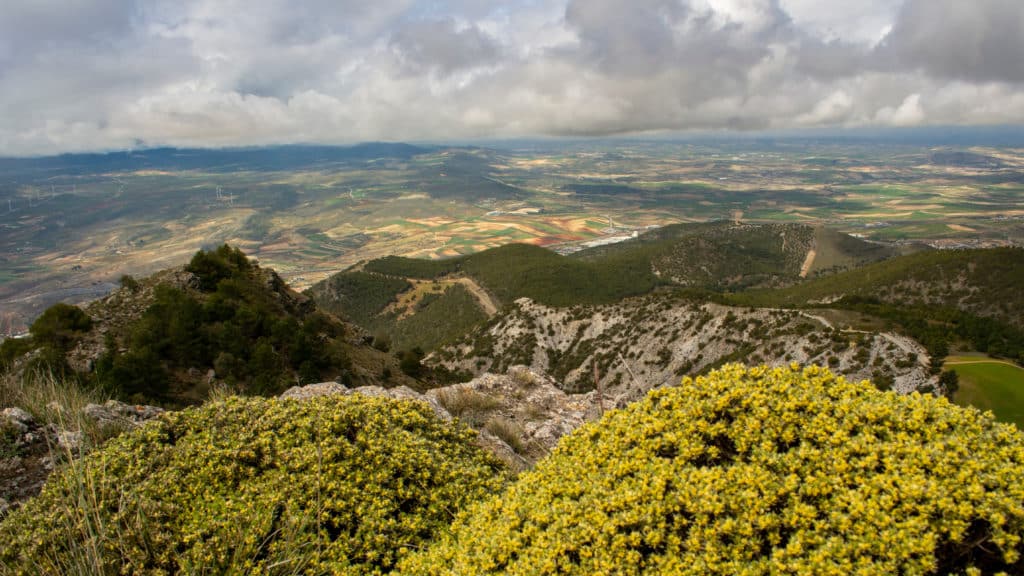 Vistas desde la cumbre de La Silleta, Granada por Kristof