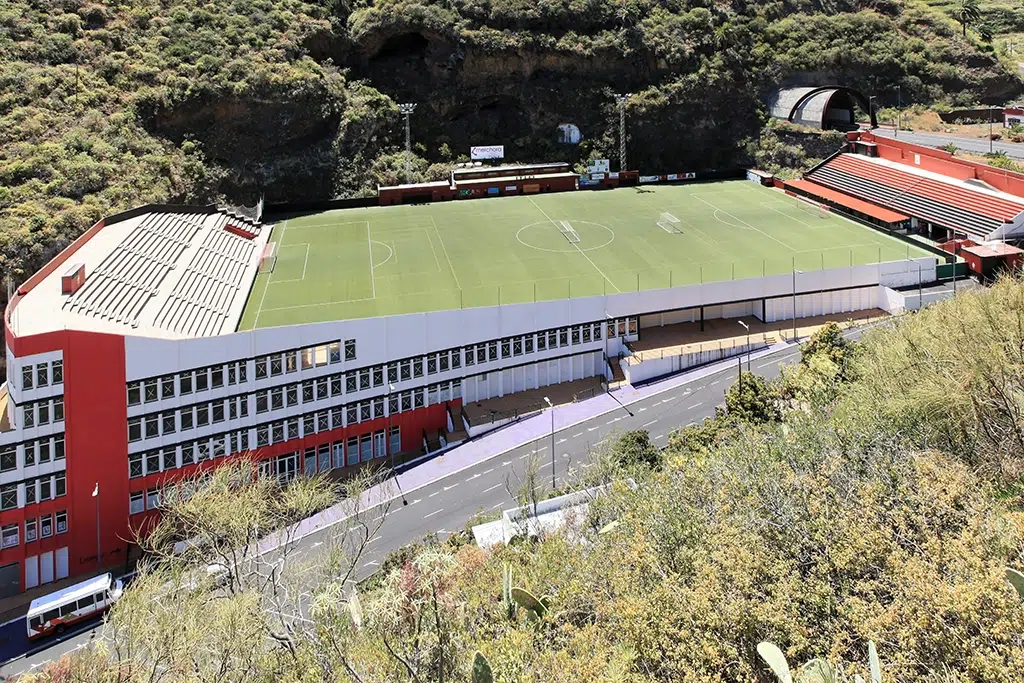 Estadio Silvestre Carrillo de Santa Cruz de La Palma.