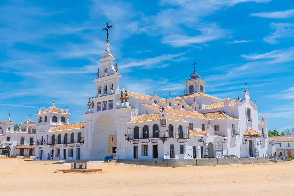 La aldea del Rocío, en Amonte (Huelva). Por dudlajzov.