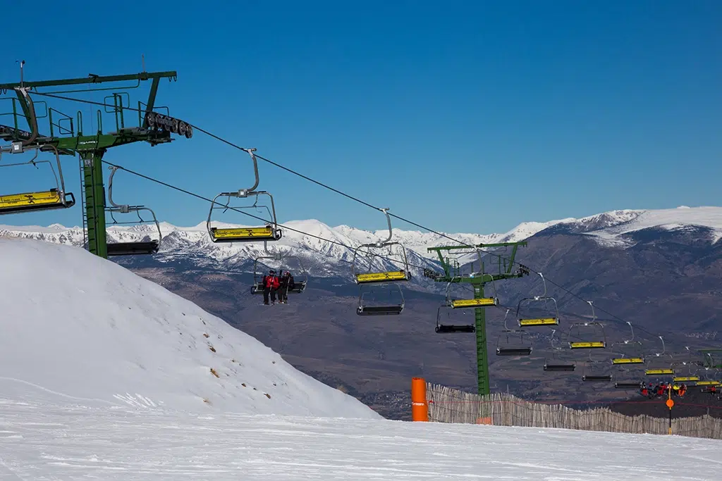 Las estaciones de esquí de la Cerdanya son un reclamo turístico en época navideña.