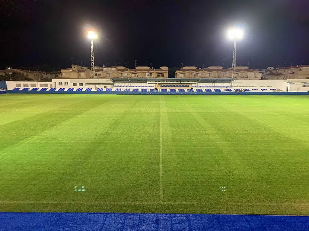 Estadio Centenario El Rubial, en Águilas (Murcia).