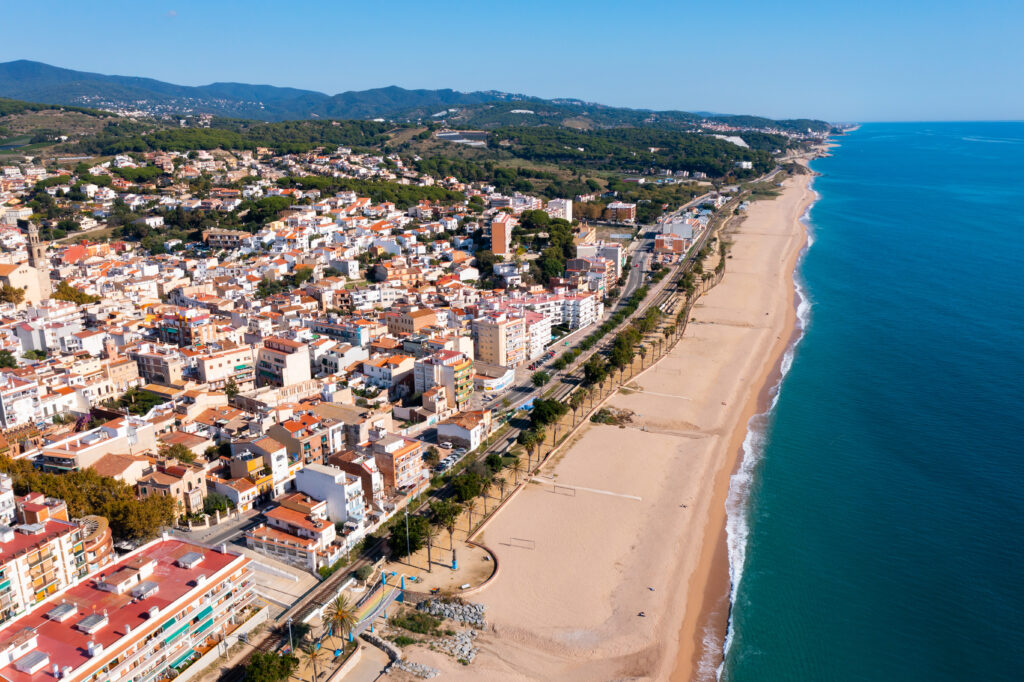 Canet de Mar, donde se rodó la Casa en llamas