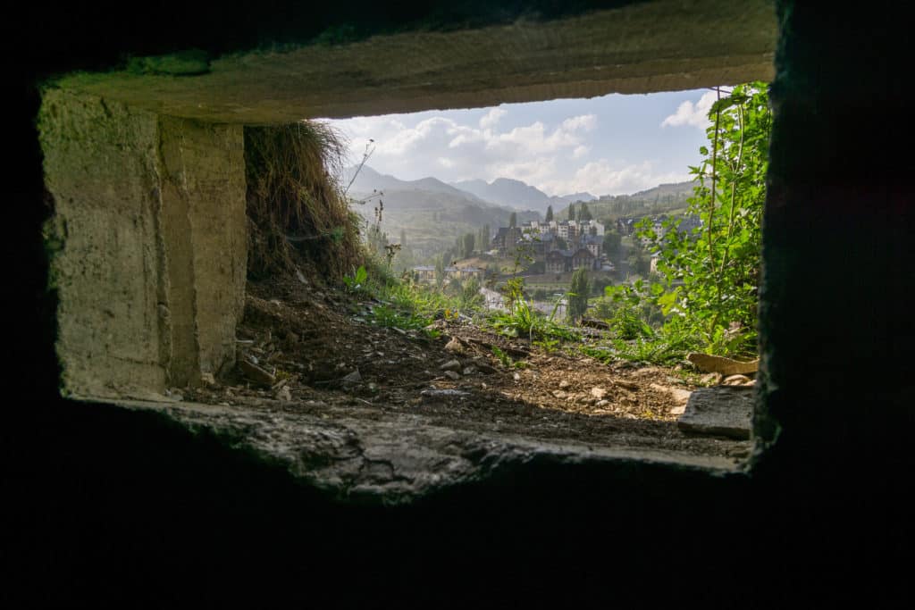 Búnker en ruta de mirador de San Mamés. Por sebastian