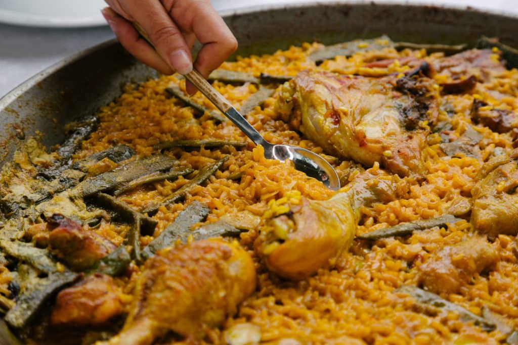 Paella valenciana