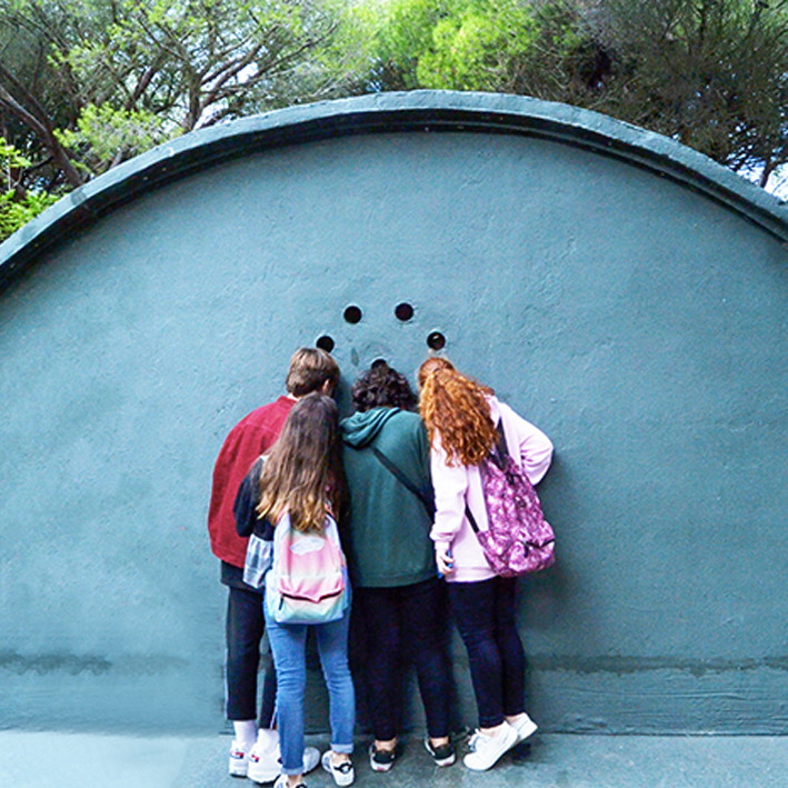 Colegiales de visita en la Fundación Montenmedio Contemporánea