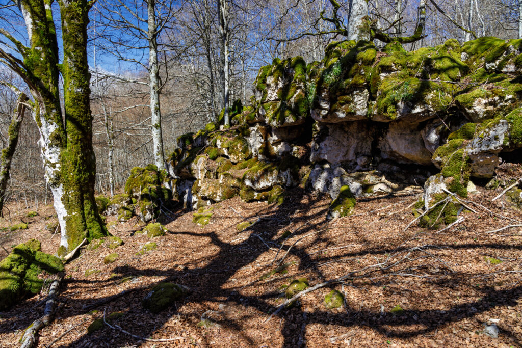 Ruta por el laberinto de Arno y Katarri en la Sierra de Entzia. Por cbruzos