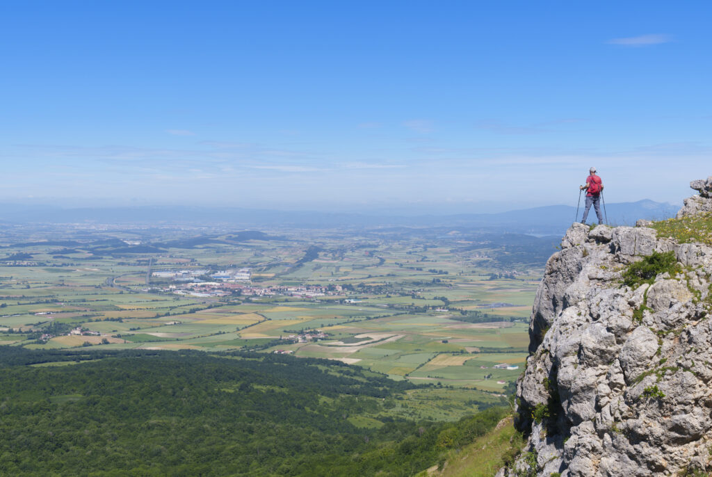 Monte Baio en la Sierra de Entzia. Por poliki