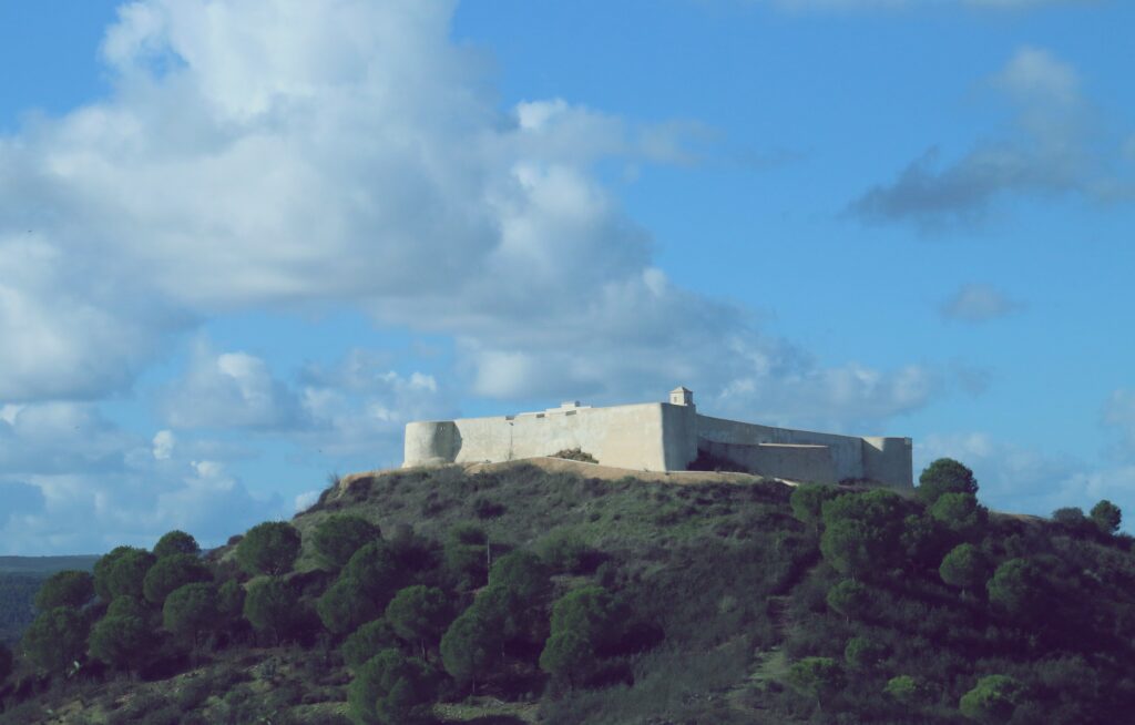 Castillo de San Marcos en Sanlúcar de Guadiana. Por AngelLuis.