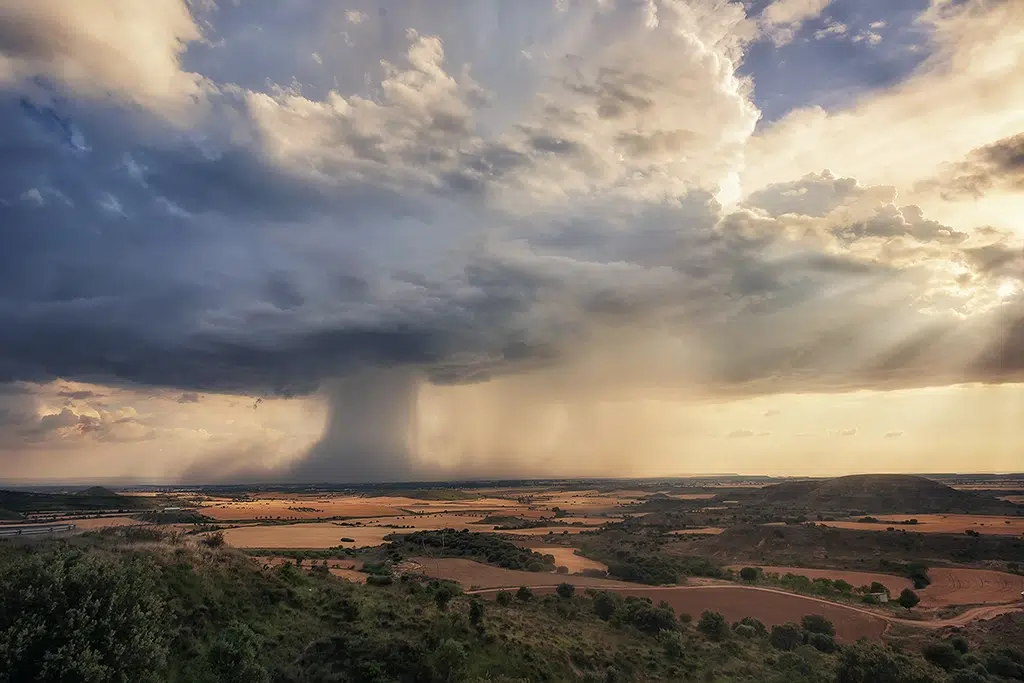 Tormentón Veraniego. Por David García Malo.