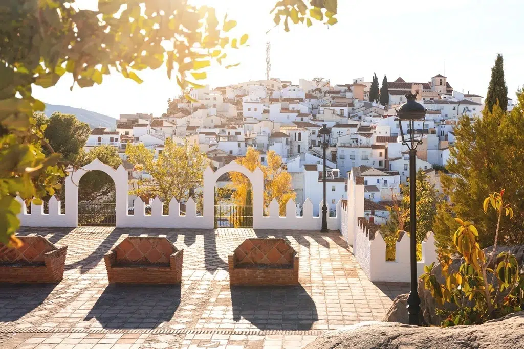 Zona del castillo de Comares, un mirador espectacular. Por Turismo