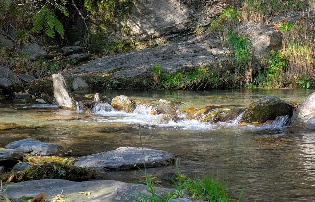 Río Lanjarón (Granada). por Trougnouf (Benoit Brummer)