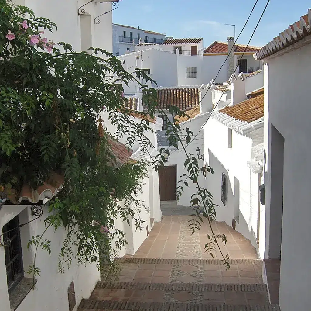 Calle de Comares (Málaga). Por Tik