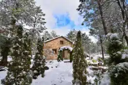 Casas rurales para una Navidad de película