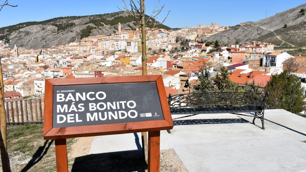 Segundo banco más bonito de España. Foto de Facebook. Junta de Comunidades de Castilla La-Mancha