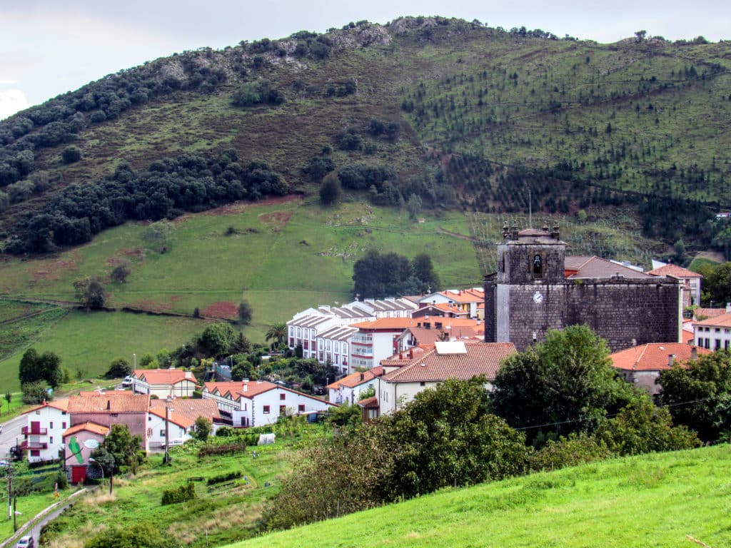 Panorámica de Markina