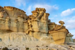 Gredas de Bolnuevo: una ciudad encantada a orillas del mar