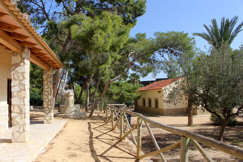 Área recreativa en la Sierra de Callosa