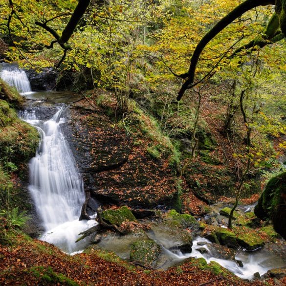 Cascada de Uguna, Gorbeia