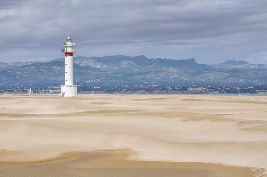 Faro del Fangar. Por Noradoa