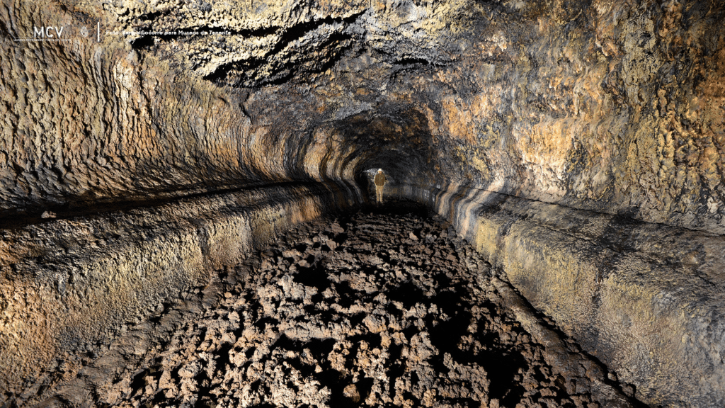 Interior Cueva del Viento. Por Sergio Socorro para Museos de Tenerife