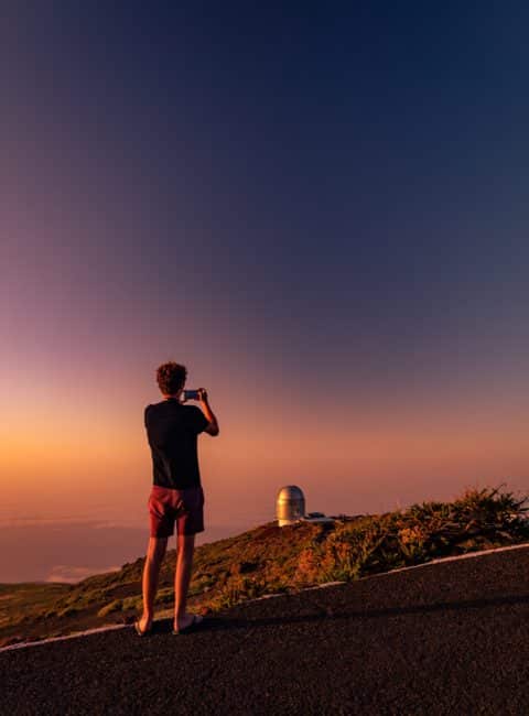 Roque de los Muchachos. Por: Lex Thoonen - Turismo de Islas Canarias