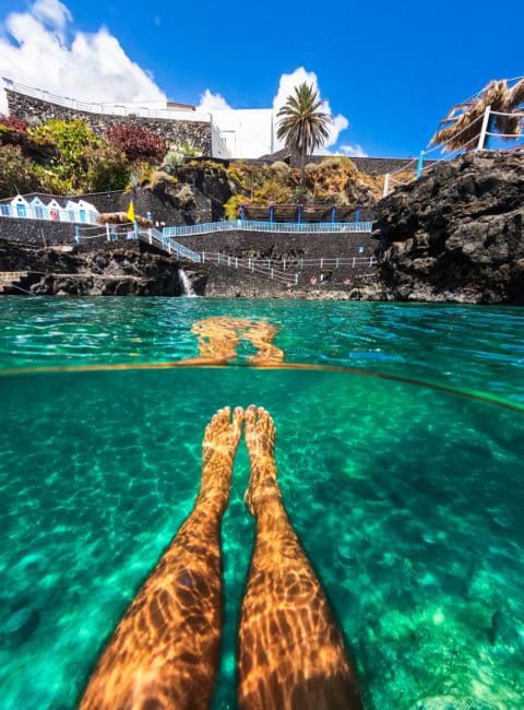 Charco Azul, La Palma