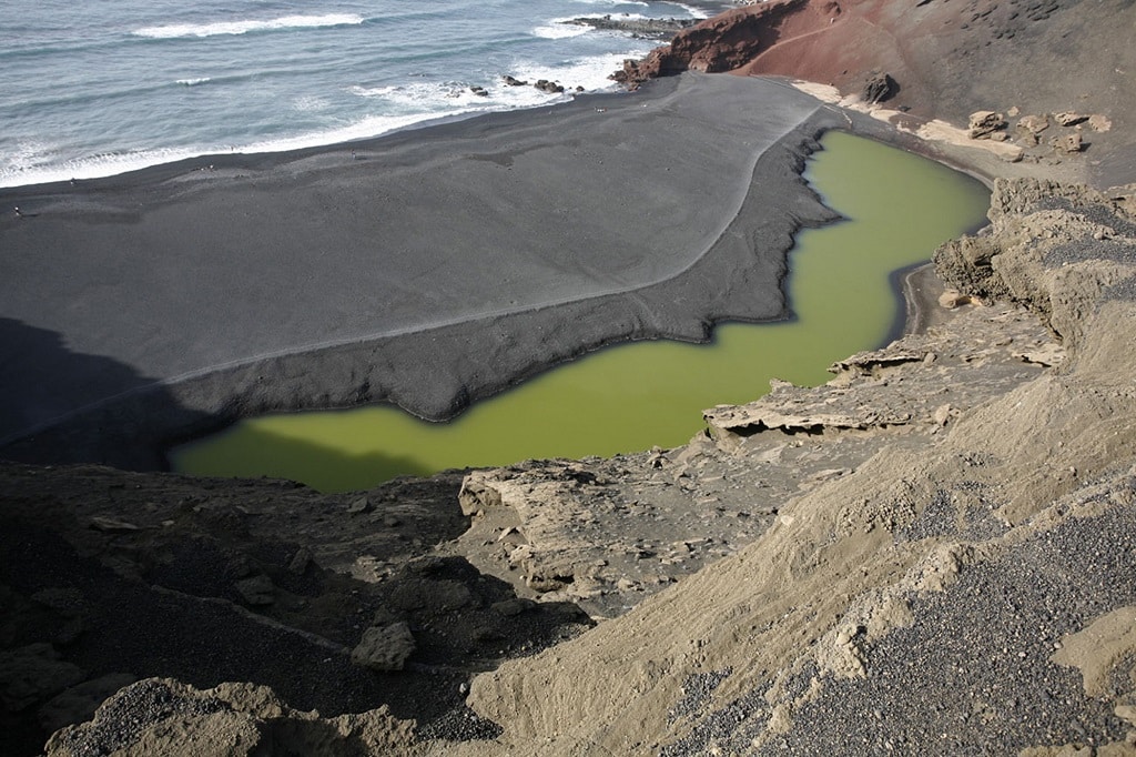 Charco verde o Laguna de los Clicos