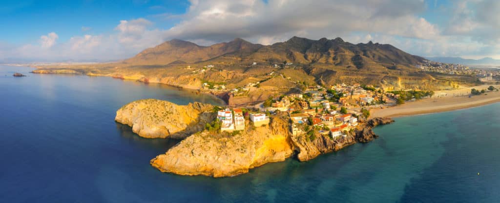 Panorámica de Bolnuevo, Mazarrón y sus alrededores. Por Luis