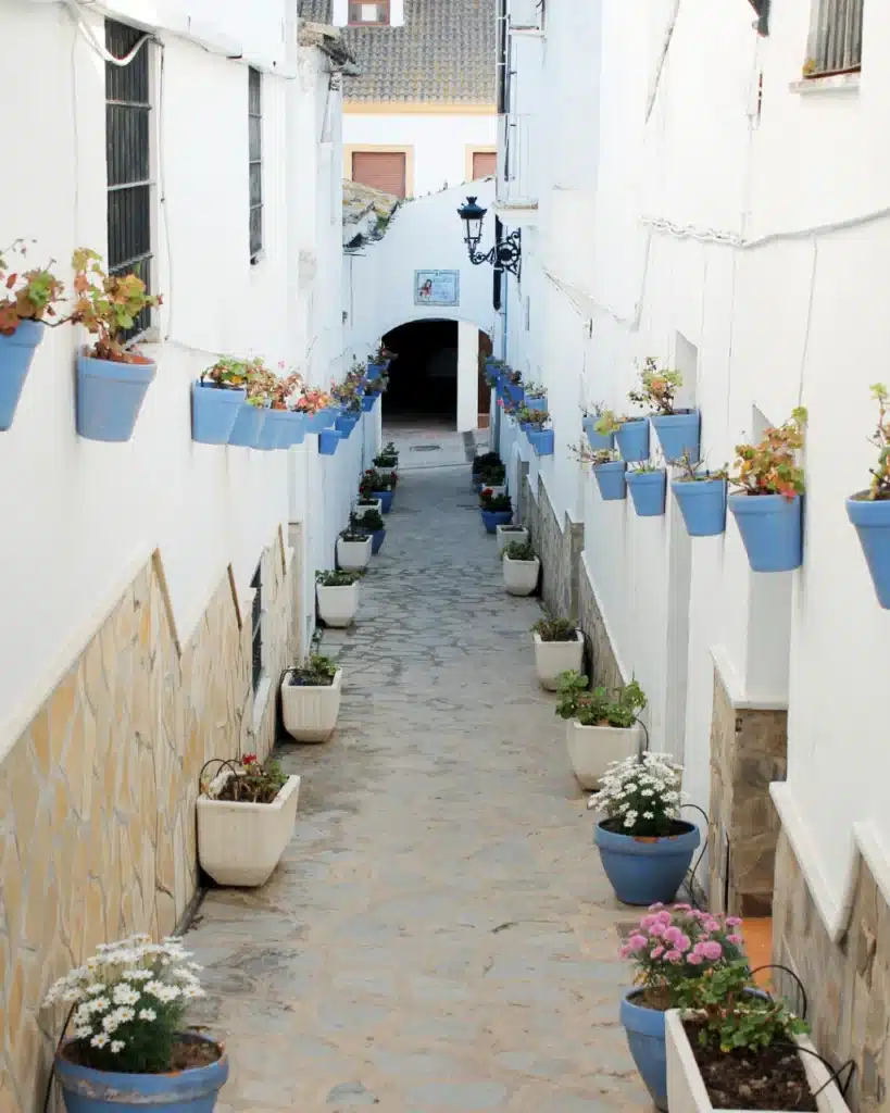 Una calle de Algar, en Cádiz