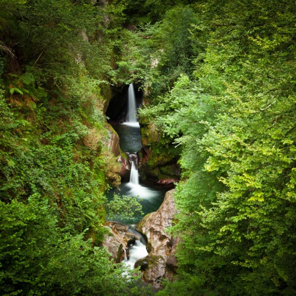 Cascadas del río Saja